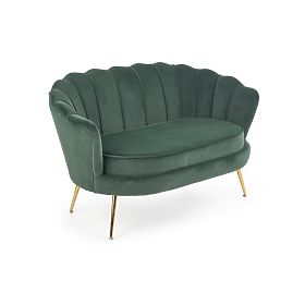 AMORINITO XL Relaxation Chair Dark Green / Gold