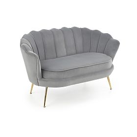 AMORINITO XL Relaxation Chair Grey/Gold