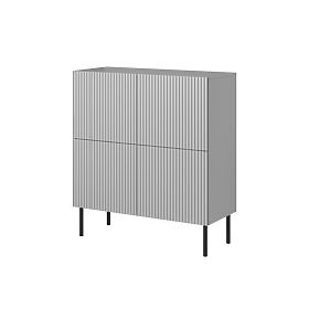 ASENSIO KM-2 Light Gray Dresser, Legs: Black (2p=1pc)