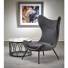 ATLANTIS Relaxation Chair Anthracite/Black