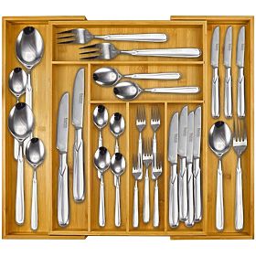 Bamboo Cutlery Organizer IKAR