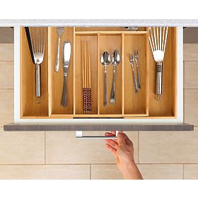 Bamboo Cutlery Organizer IKAR