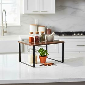 Bamboo Kitchen Shelf GINGER MAX Rustic