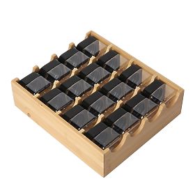 Bamboo Spice Rack LADER