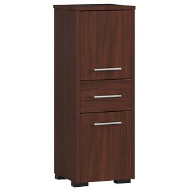 BATHROOM CABINET FIN COLUMN 30 2D 1SZ 85cm WENGE