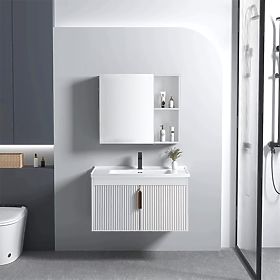 Bathroom Furniture Set with Sink Astor 60 cm White