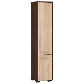 BATHROOM SHELF FIN COLUMN 30 2D 140cm WENGE / SONOMA