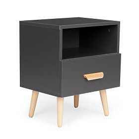 Bedside table with drawer ONE