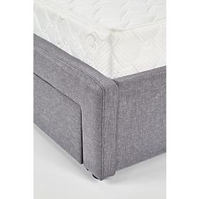 BETINA 160 Bed with Drawers Gray (4p=1pc)
