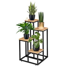 Black Plant Stand Mogren Craft