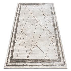 BLISS Z201Z128 Carpet Cream / Beige - Frame, Geometric, Modern, Structural