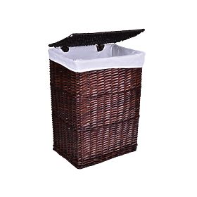 Brown Wicker Basket 114 L