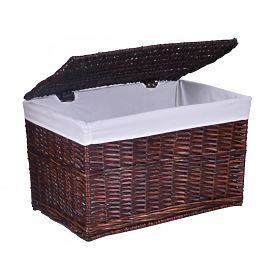 Brown Wicker Chest 160 L