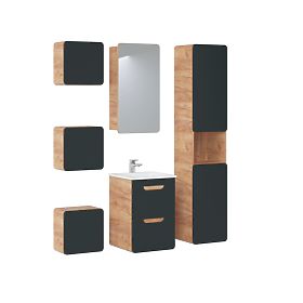 Cabinet Under Sink 40 cm 2 Drawers