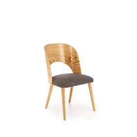 CADIZ Chair Natural Oak / Gray (1p=2pcs)