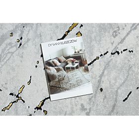 Carpet ALLURE 1963 Marble - Structural, Stylish, Glamour White / Gold