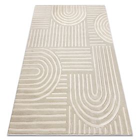 Carpet BALANCE 1918 taupe - Geometric, structural, glamour