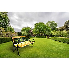 Cast Iron Garden Bench ROSE