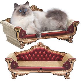 CAT SCRATCHER RED SOFA 331594, Tutumi