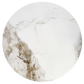 CECILIA coffee table white marble / gray / gold (2p=1pc), Halmar