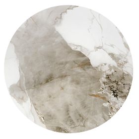 CECILIA_S coffee table white marble / gray / gold (2p=1pc), Halmar