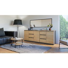 Chest of Drawers COSTA 1D3S/2D3S BA ANTHRACITE ARTISAN