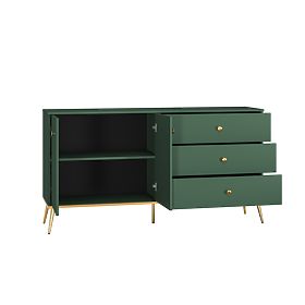 Chest of drawers Forest larger - green