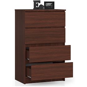 CHEST OF DRAWERS K60 4SZ CLP PK WENGE