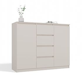 Chest of Drawers Malwa 2D4S 120 CASHMERE BEIGE