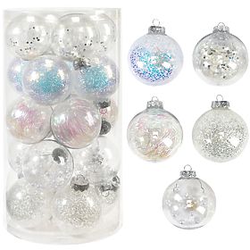 CHRISTMAS ORNAMENTS 20 PCS SYSD1688-059, Tutumi
