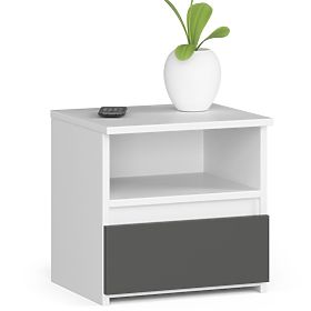 CL1 PK WHITE / GRAPHITE GRAY DRESSER
