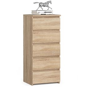 CL5 PK DUB SONOMA CHEST OF DRAWERS