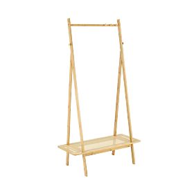 Clothes hanger Bamboo - natural, Halmar