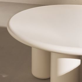 Coffee Table Blair 60 cm, Cream, Matte