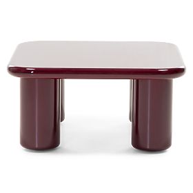 Coffee Table Cherry 70 cm, Burgundy/Cherry, Glossy, lectus