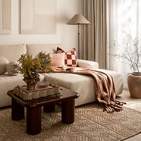 Coffee Table Cherry 70 cm, Burgundy/Cherry, Glossy, lectus