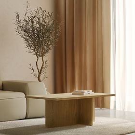 Coffee Table Jose, Rectangular, Cremona Torro Oak, lectus