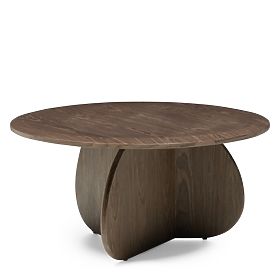 Coffee Table Noku 80 cm, Dark Walnut