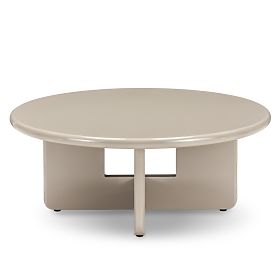 Coffee Table Vinto 80 cm, Beige, Glossy, lectus