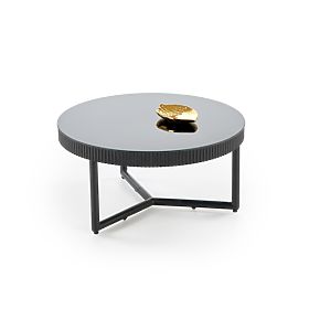 COSMO S Coffee Table, Black (1p=1pc), Halmar