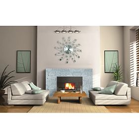 Cristal Cloud Wall Clock - 50 cm