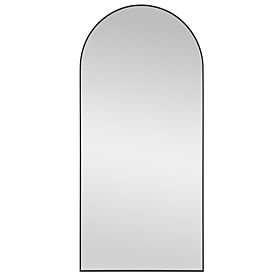 CURIO Wall Mirror, Black (1p=1pc), Halmar