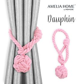 Curtains - Accessories DAUPHIN color powder pink ameliahome