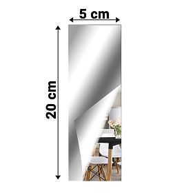 Decorative Acrylic Mirror Oblong 20 cm