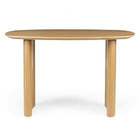 Desk/Console Oriento 120 cm, Natural Oak Veneer, lectus