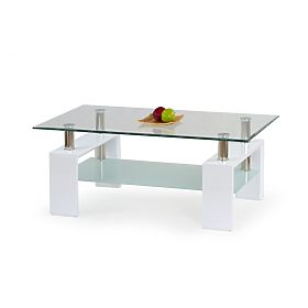 DIANA H conference table white lacquered (2p=1pc), Halmar