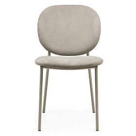 Dining Chair Alexa, Light Brown/Beige Legs
