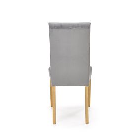 Dining Chair DIEGO 3 - Light Grey/Natural, Halmar