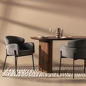 Dining Chair Granda Gray, lectus
