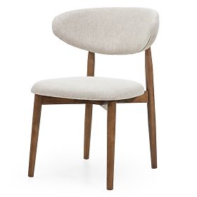 Dining Chair Larnaca Beige/Brown, lectus
